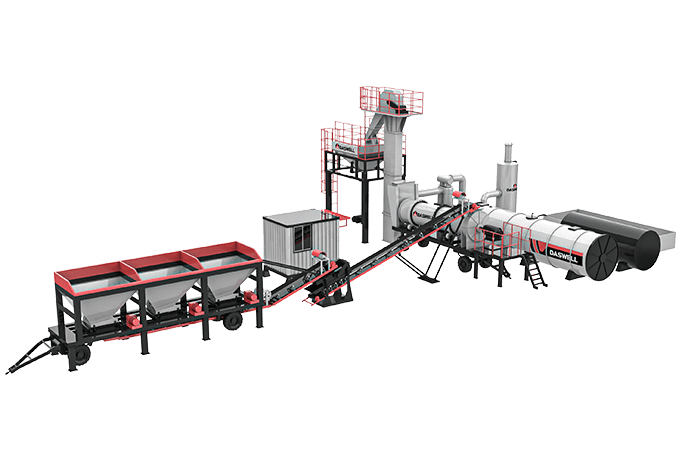 Drum Mix (Asphalt) Plant set